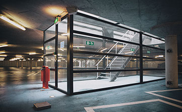 Architectuur exterieur fotografie, Foto Fotostudio Karel Bingen, fotograaf Roermond Limburg Nederland