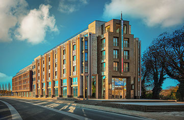 Architectuur exterieur fotografie, Foto Fotostudio Karel Bingen, fotograaf Roermond Limburg Nederland